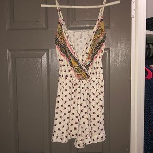 Printed Romper